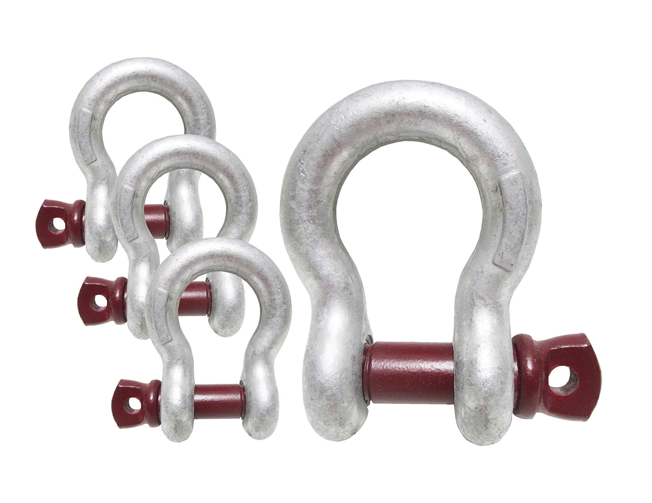 1" 8-1/2mt G-209 Galvanized Screw Pin Anchor Shackle