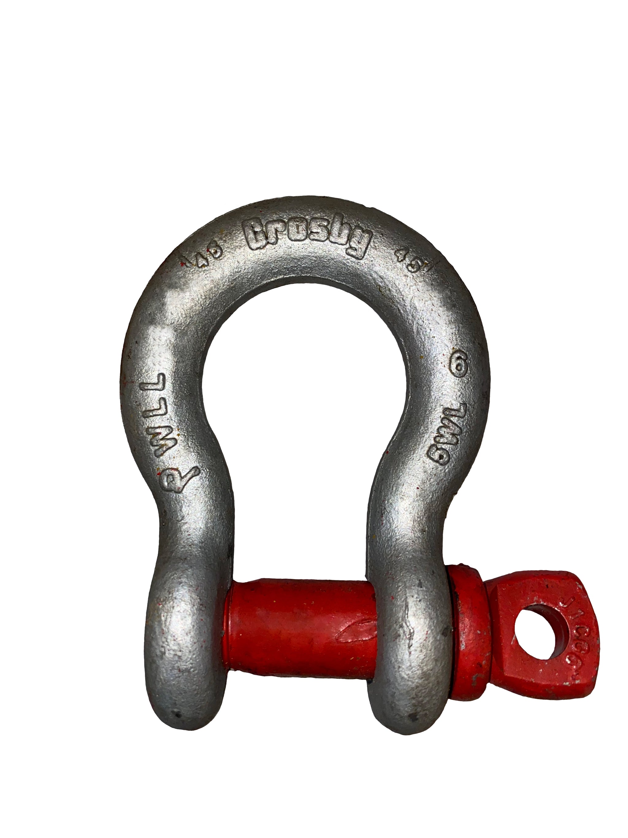 5/8" 5mt G-209-A Galvanized Alloy Screw Pin Anchor Shackle