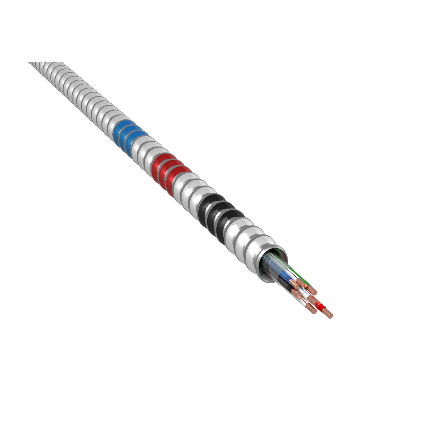 10 AWG Galvanized Steel Armor Mc Cable