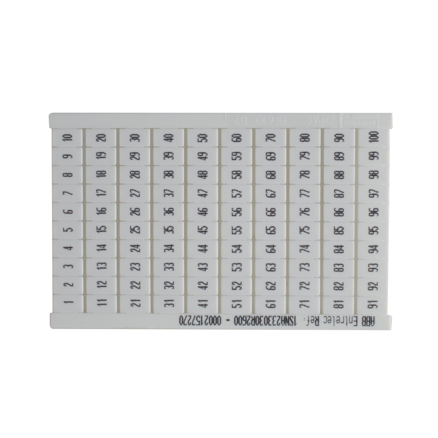 Number Marker Set (1-100, RC610)