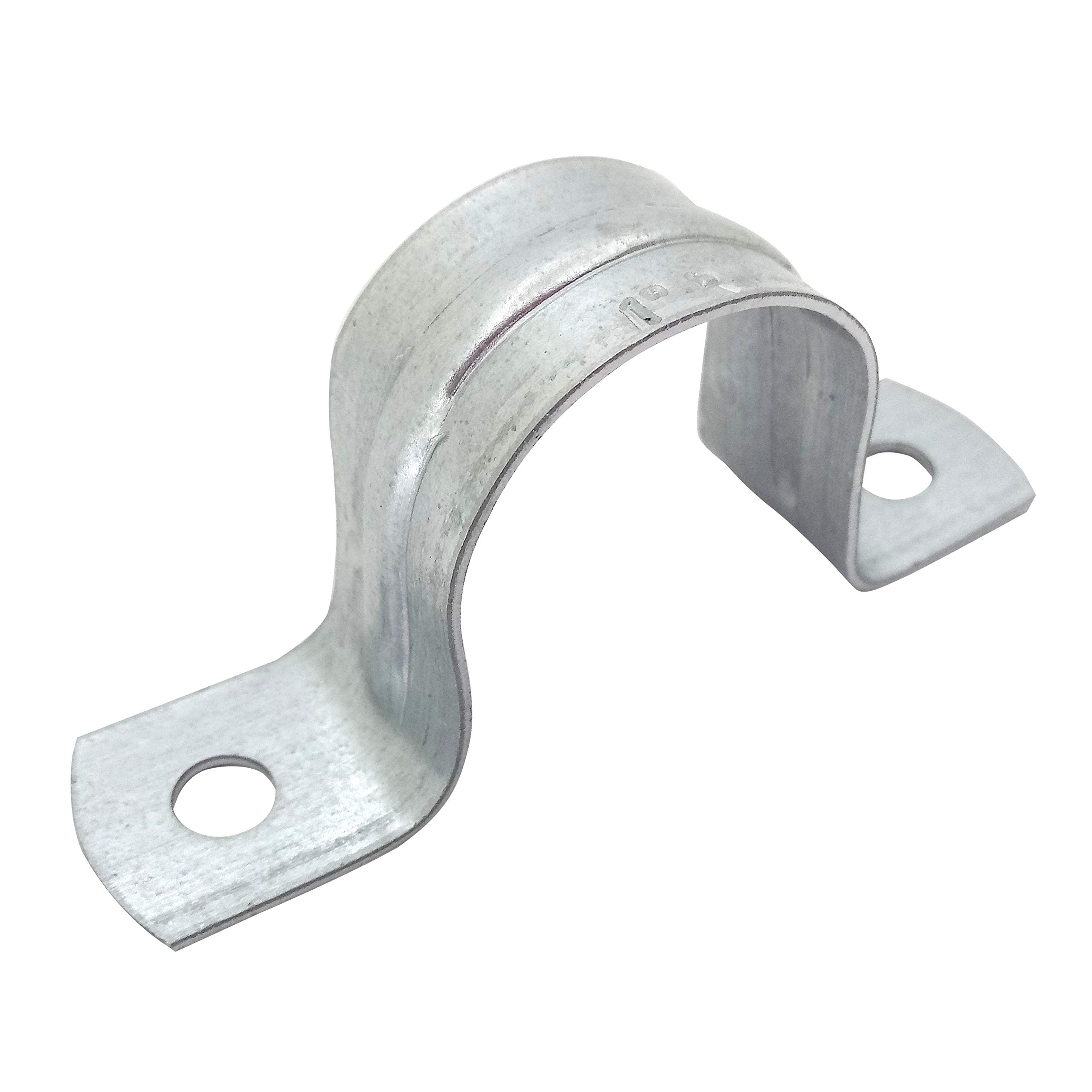 Kraloy PVC Conduit Clamp with a 2-hole design