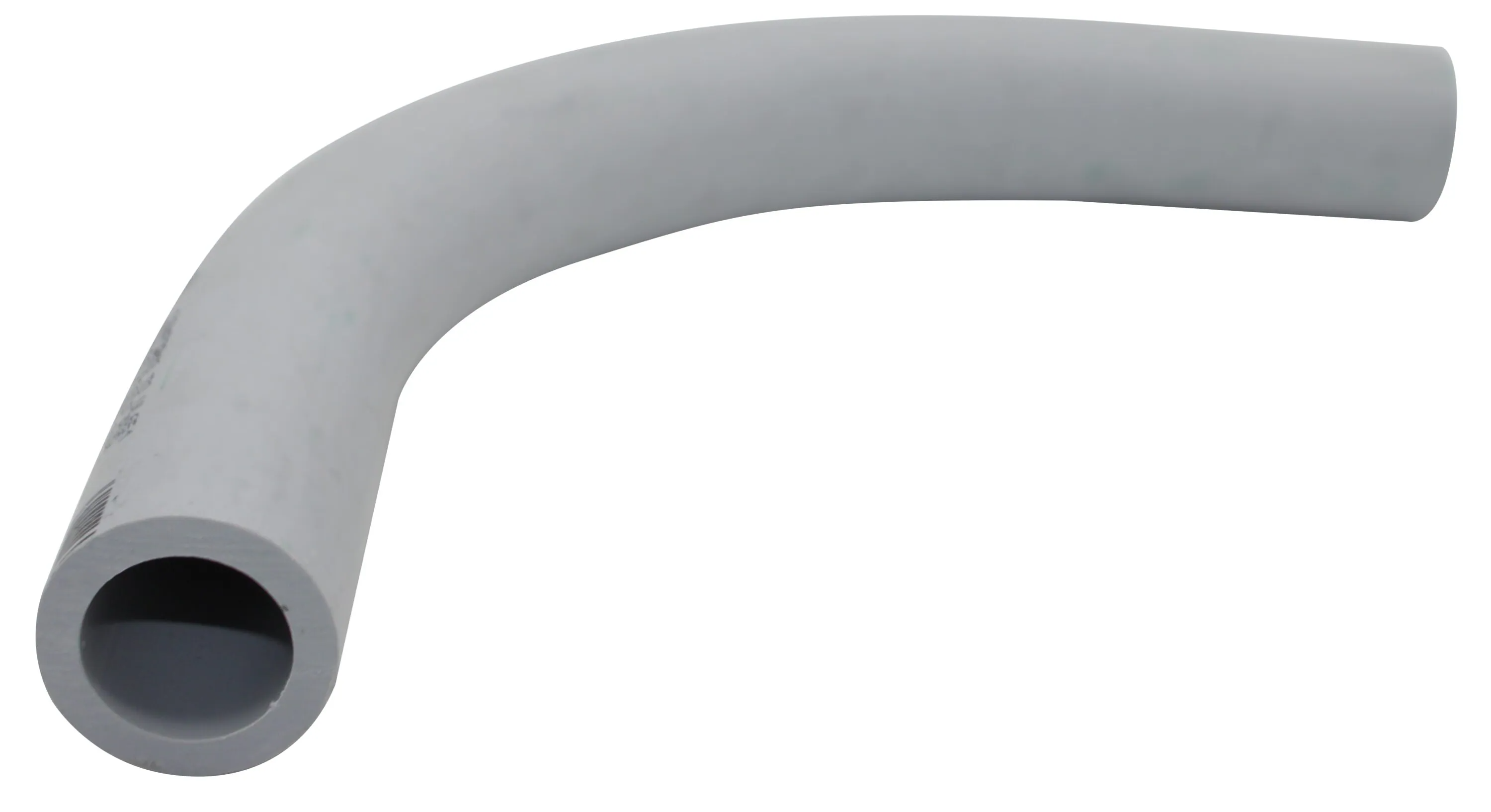 PVC Schedule 80 Conduit Elbow with a 90-degree angle