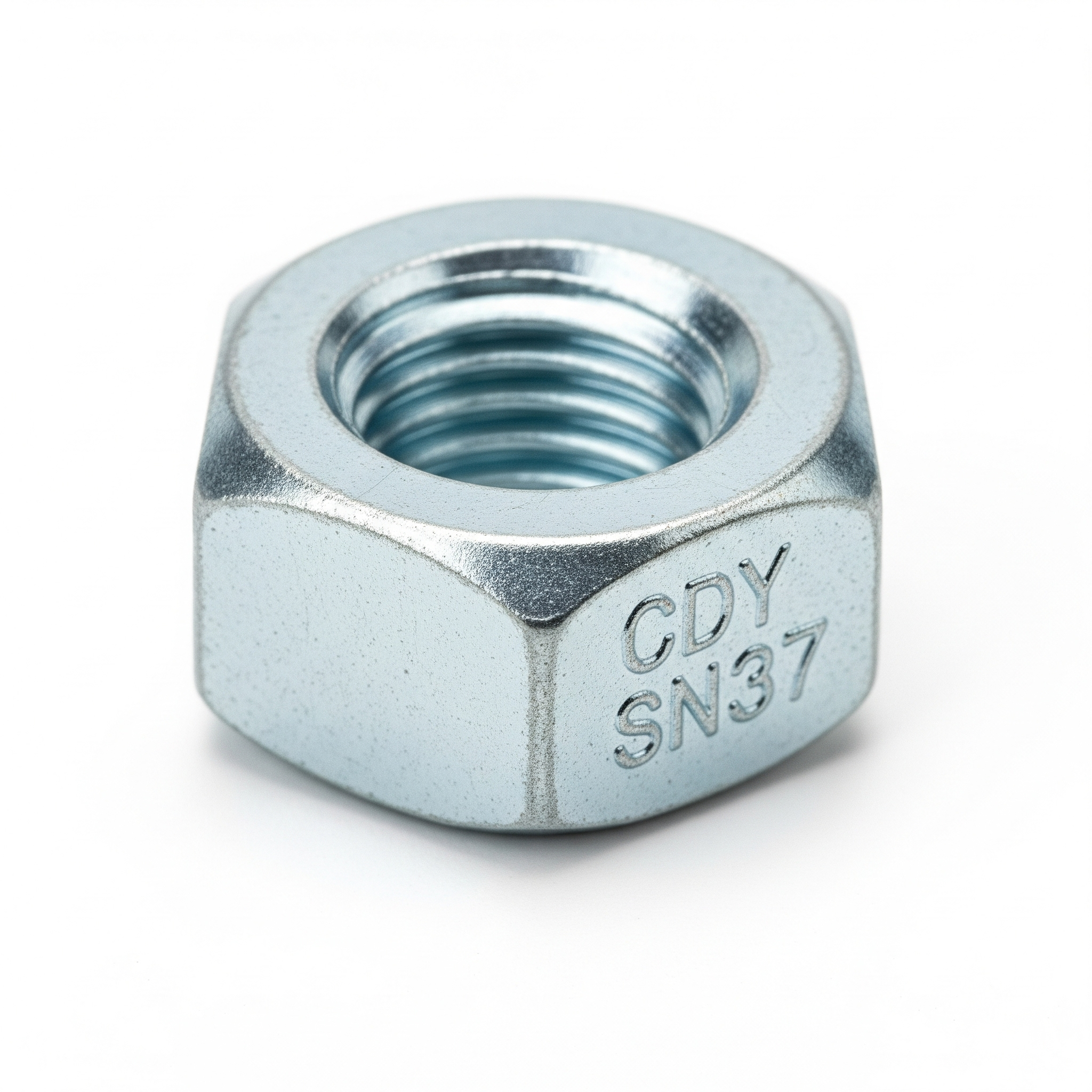 3/4 in Height Electro-Galvanized Nut
