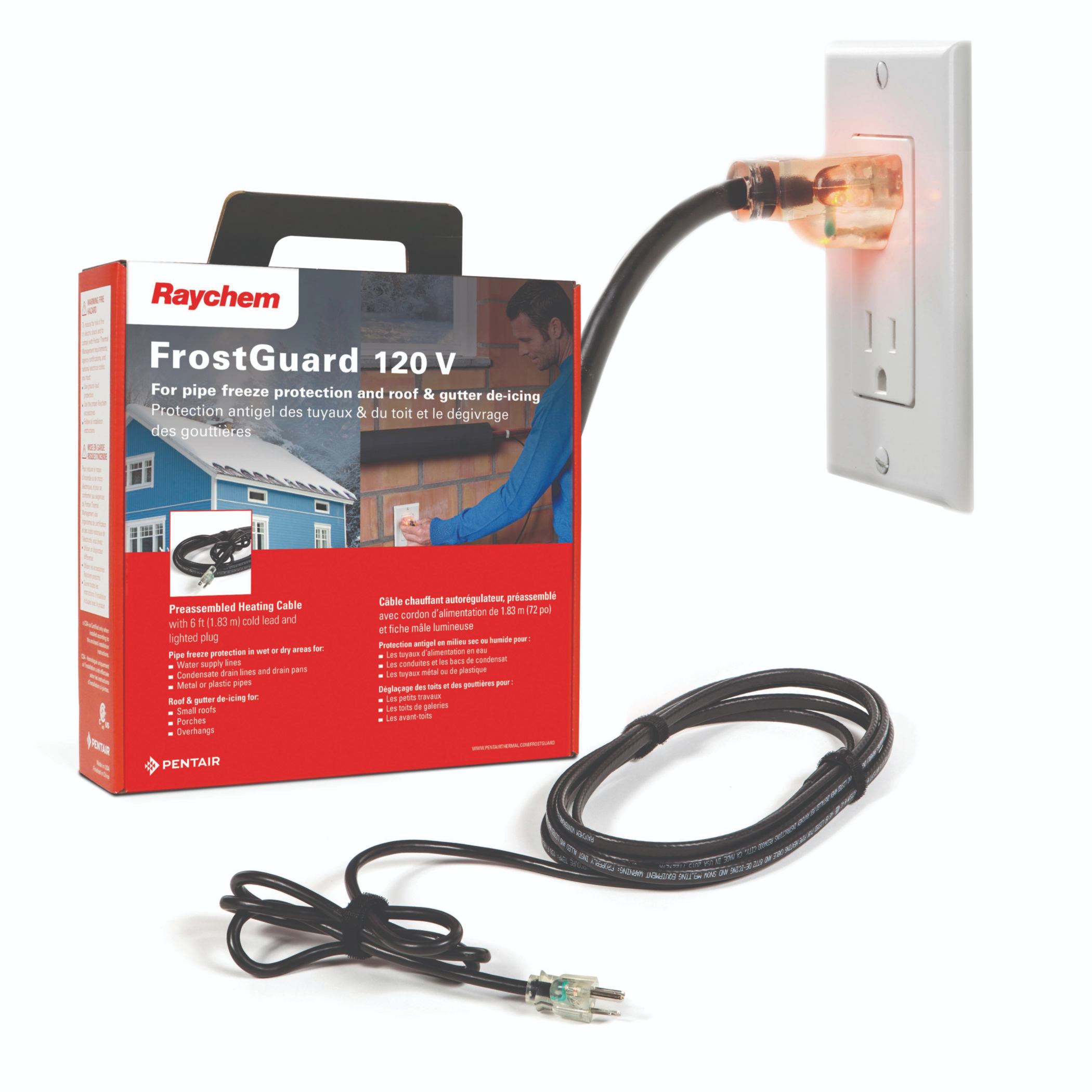 Raychem FrostGuard heating cable