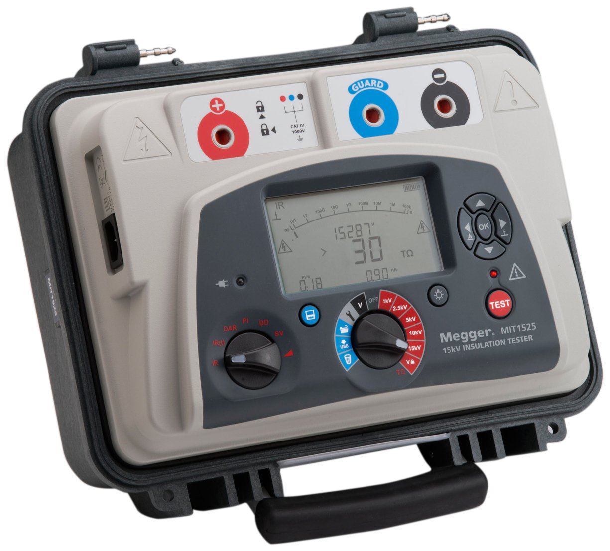 Megger MIT1525-US Industrial Insulation Tester