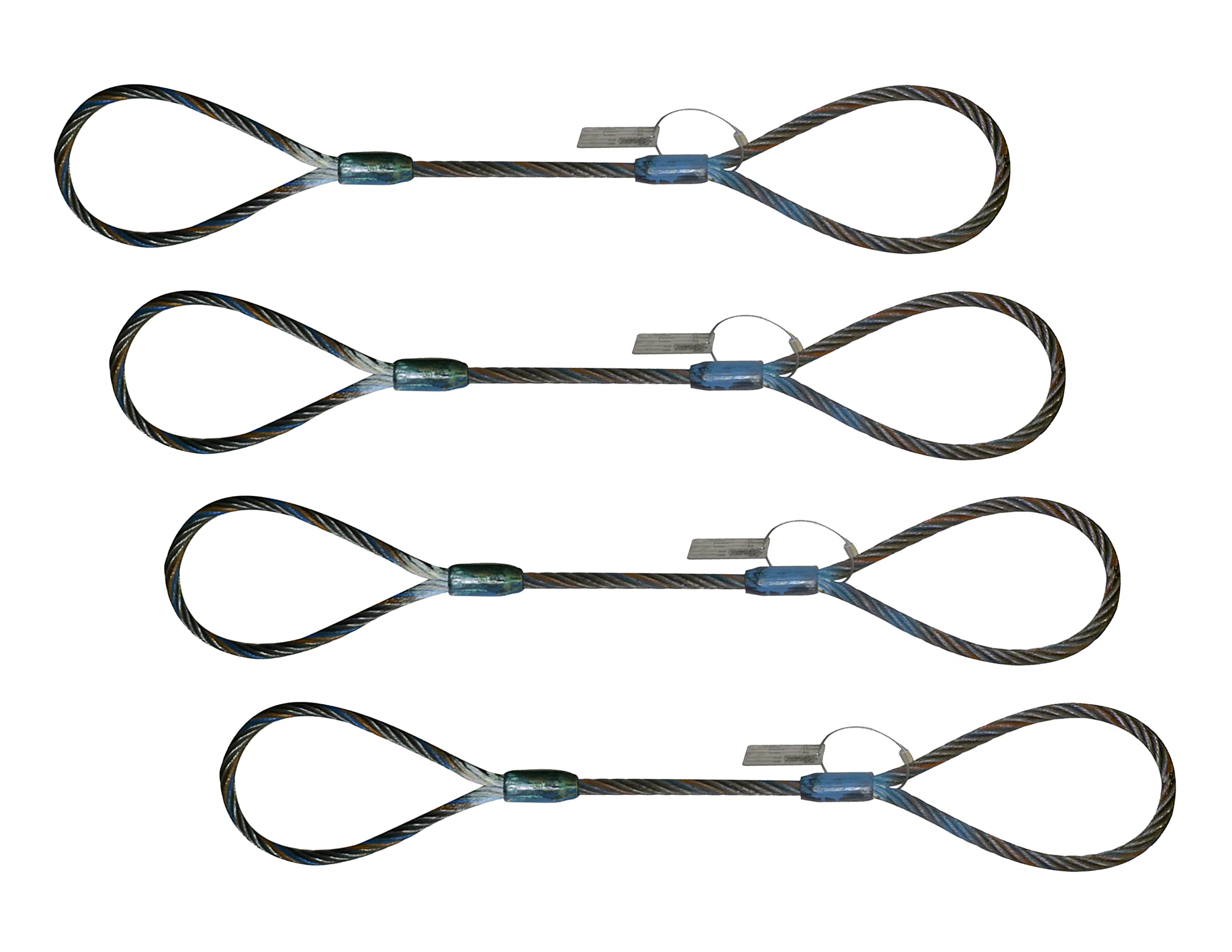 2-1/2" X 26' Type 115-E-E Wire Rope Sling with 40" Eye Each End