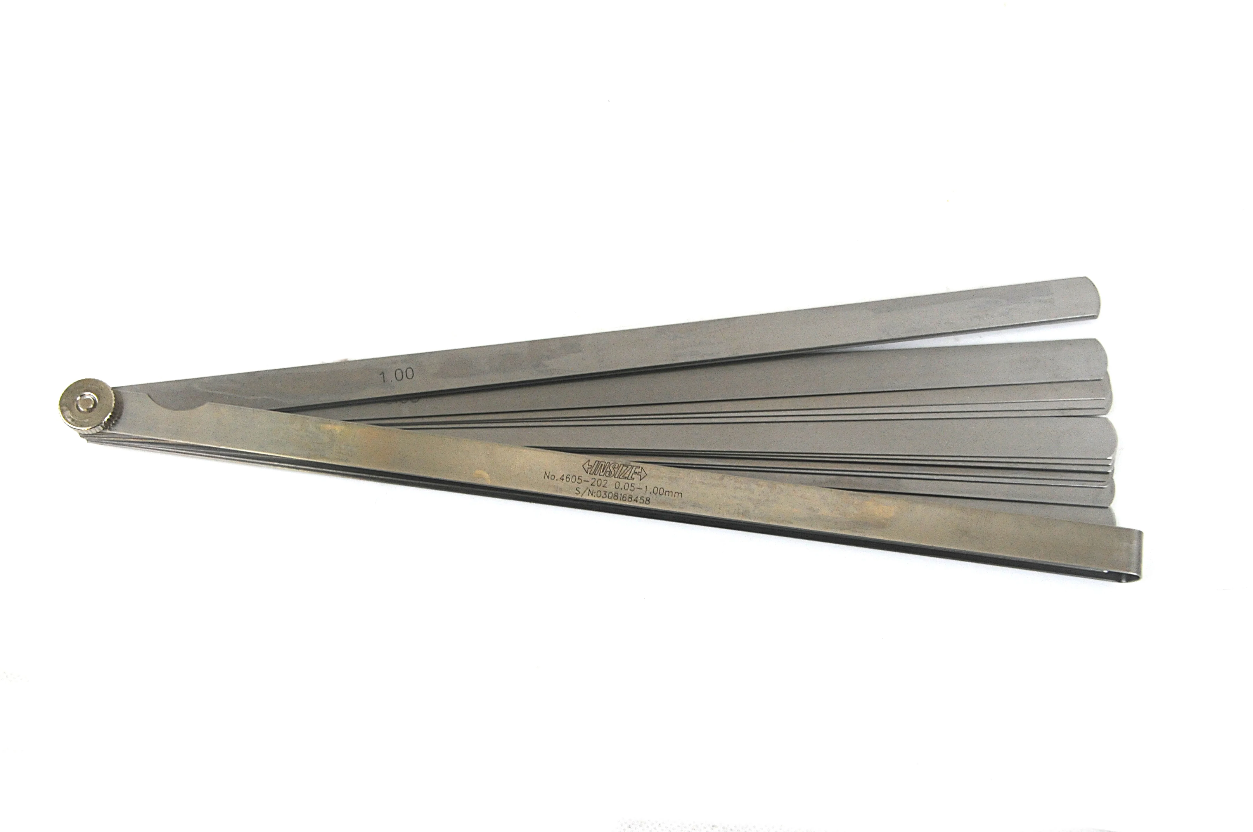 WESTWARD Long-Blade Feeler Gauge Set