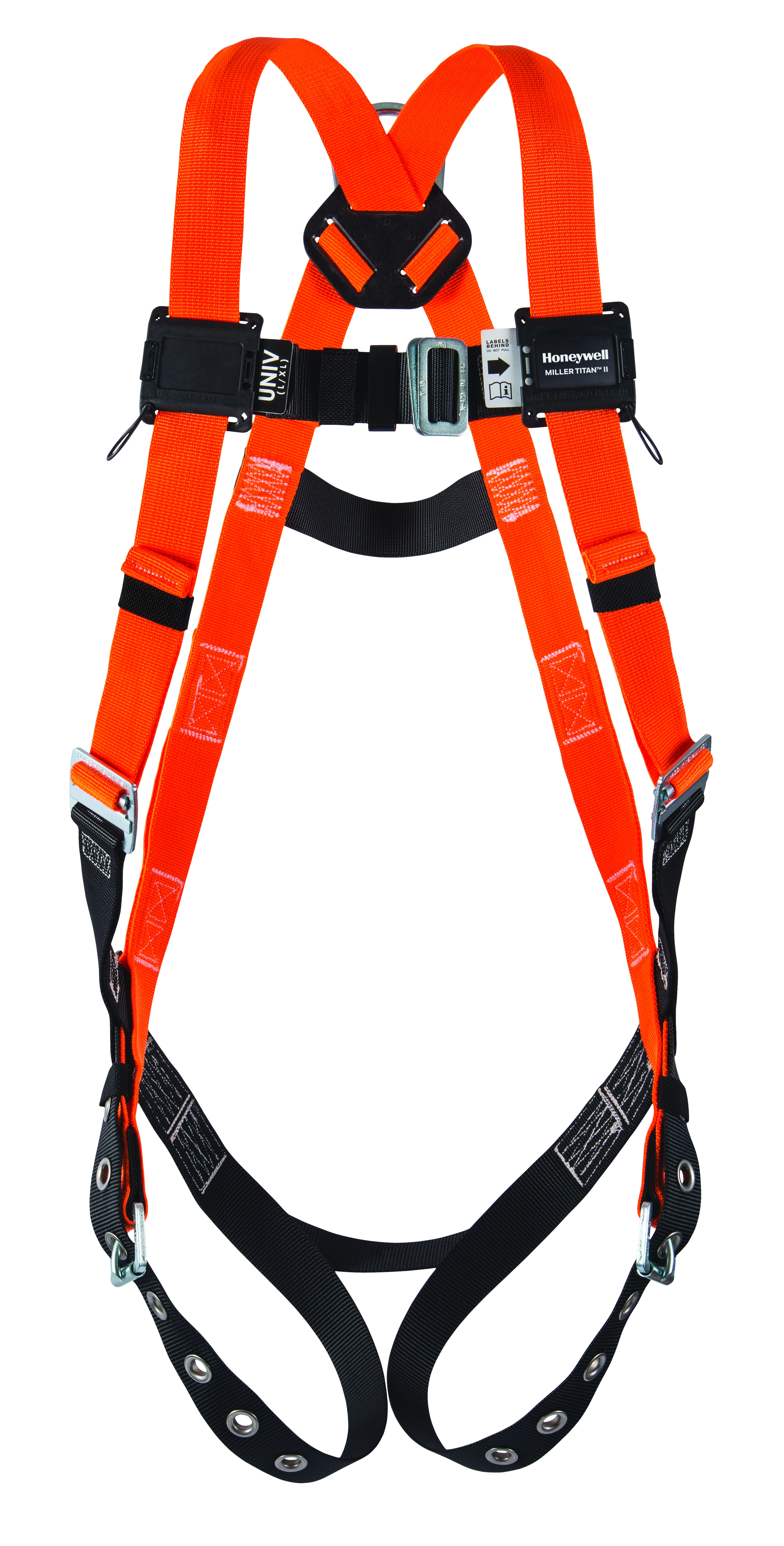 No-Tangle Vest Style Tongue/Leg Strap Buckle Harness