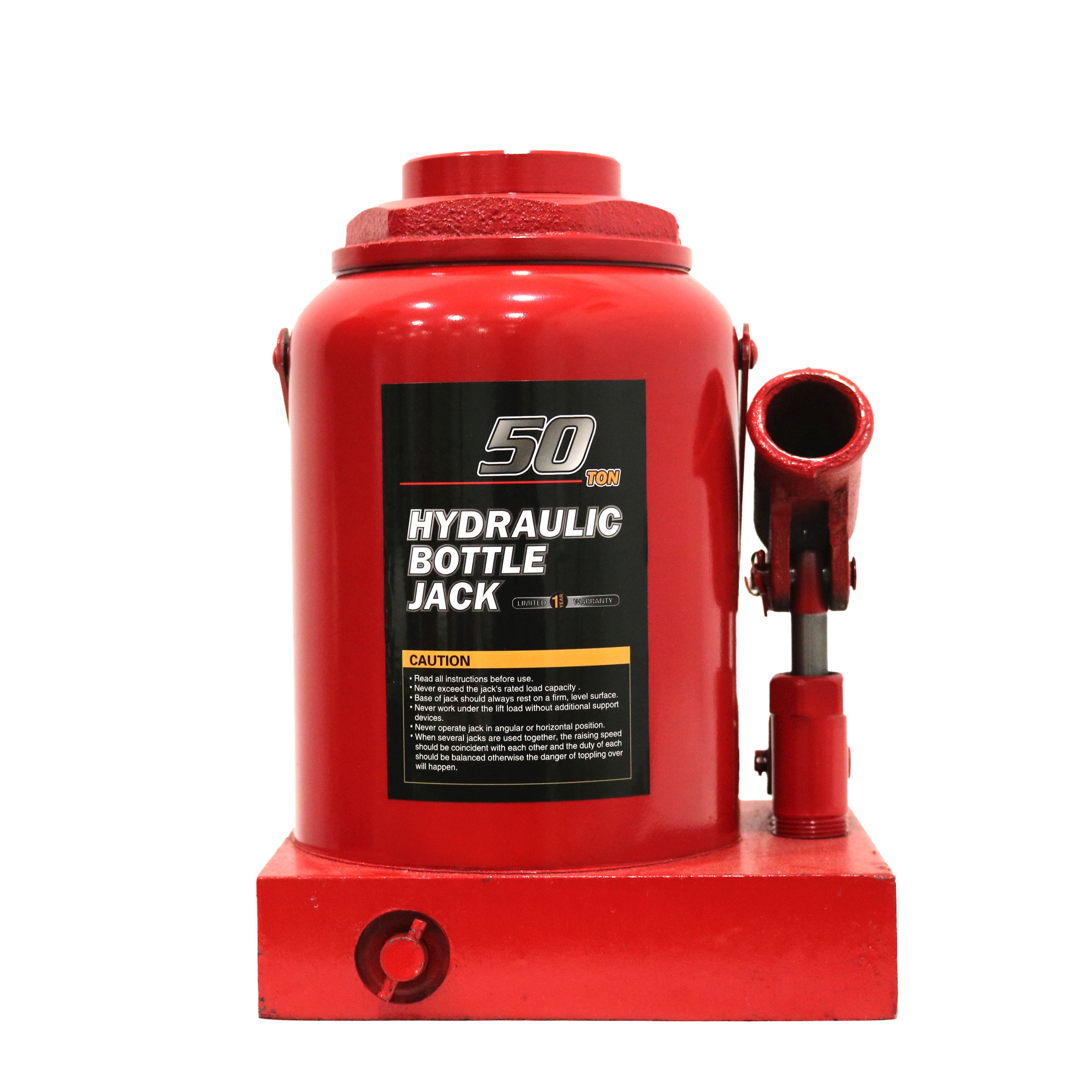 AFF Bottle Jack 50 Ton W/One-Piece Handle