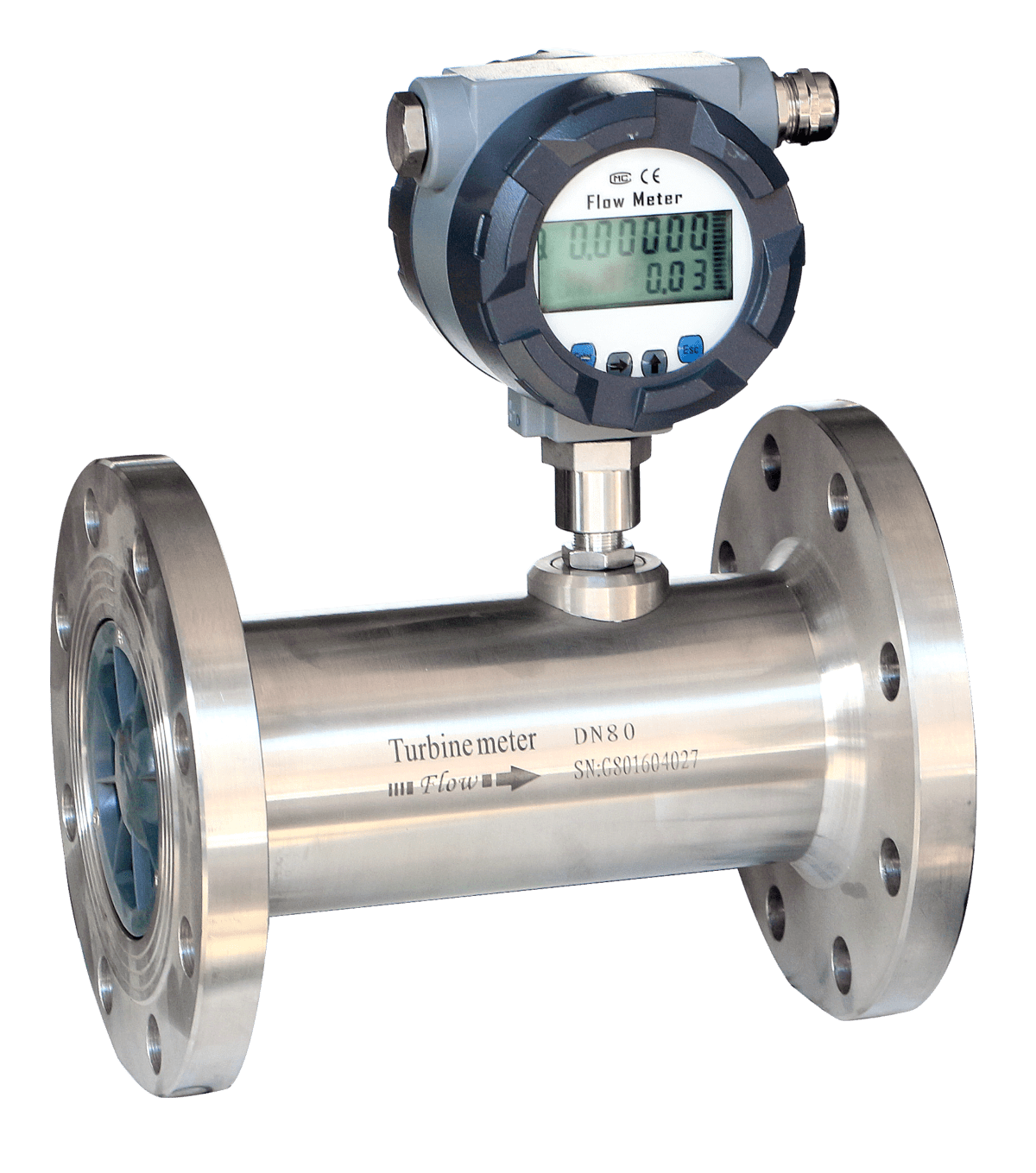 1" Turbine Flowmeter