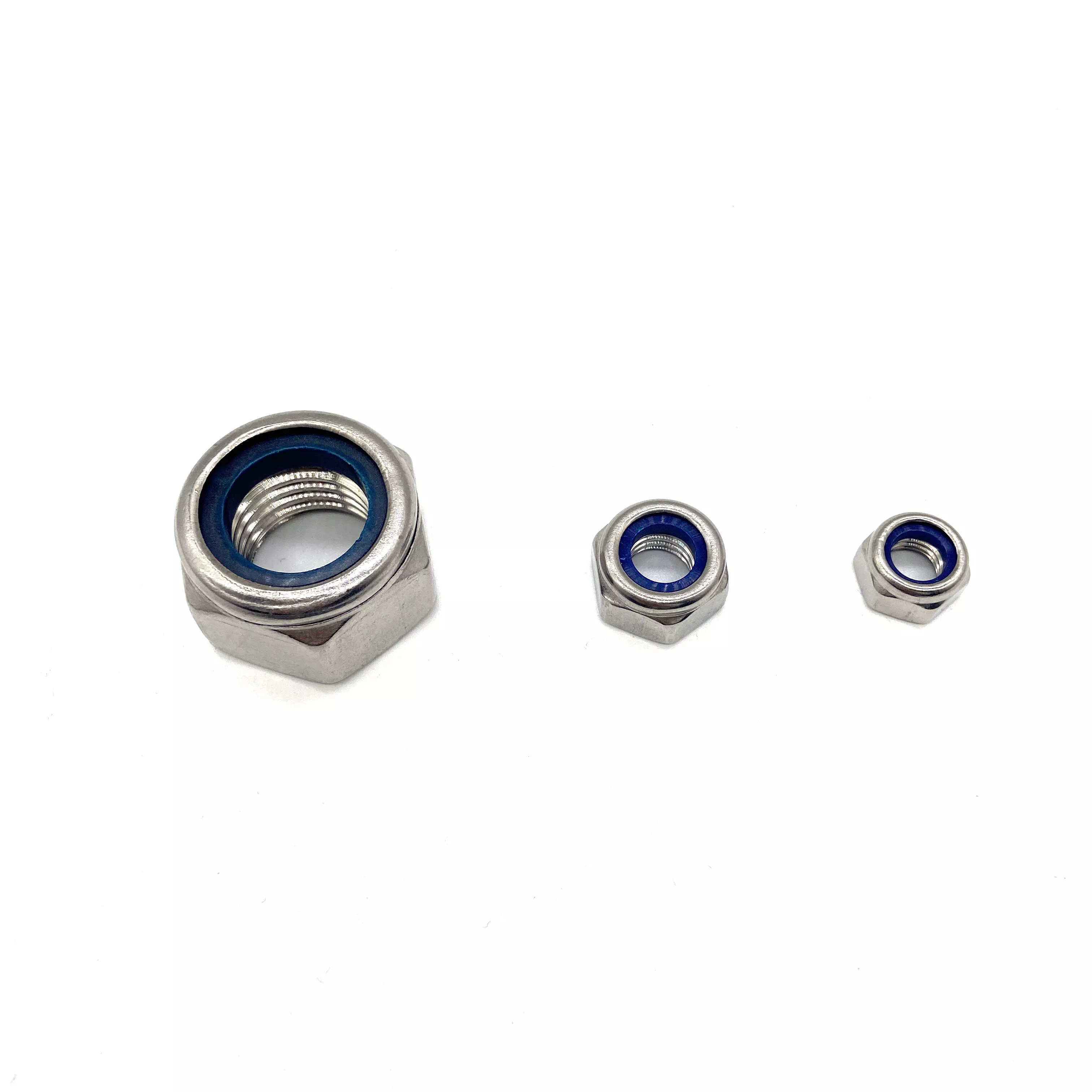 A2 Stainless Steel M12-1.75 Nylon Insert Loc Nut
