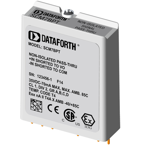 Non-Isolated Signal Pass Thru Module