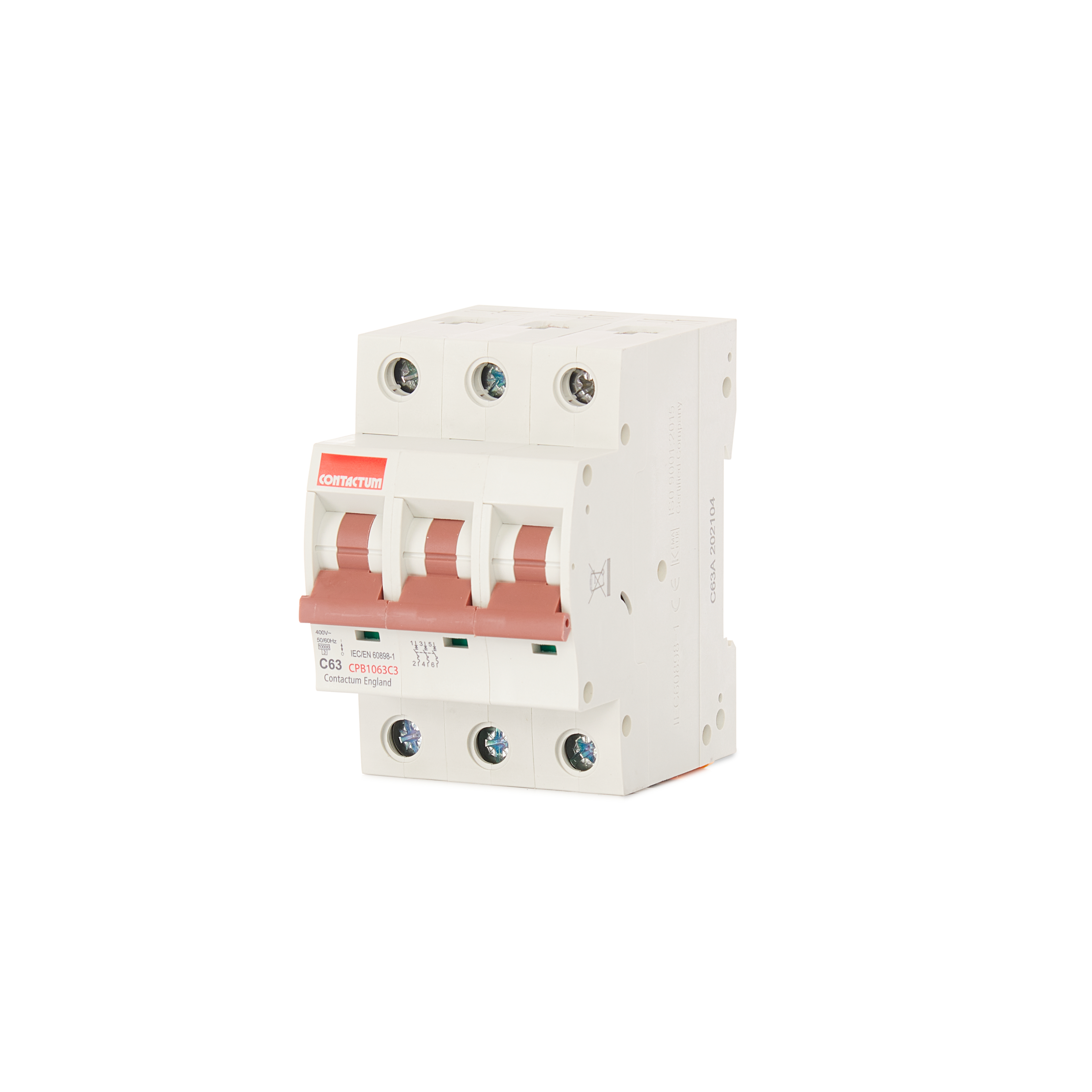 3-Pole 10KA Circuit Breaker Type C