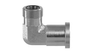 90 Degree Flange Elbow 1 Inch Code 61 x 1-1/16-12 UN