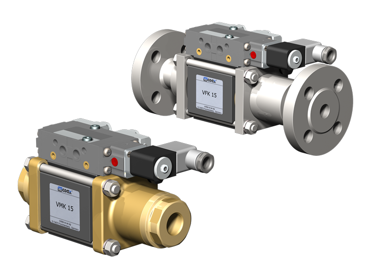 Coaxial Valve 2/2 Way Direct Acting 1 Inch FNPT