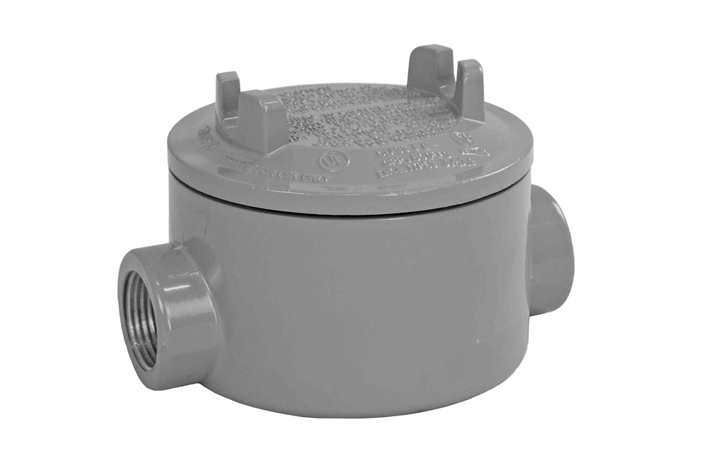 Conduit box with 4 x 3/4-inch NPT ports
