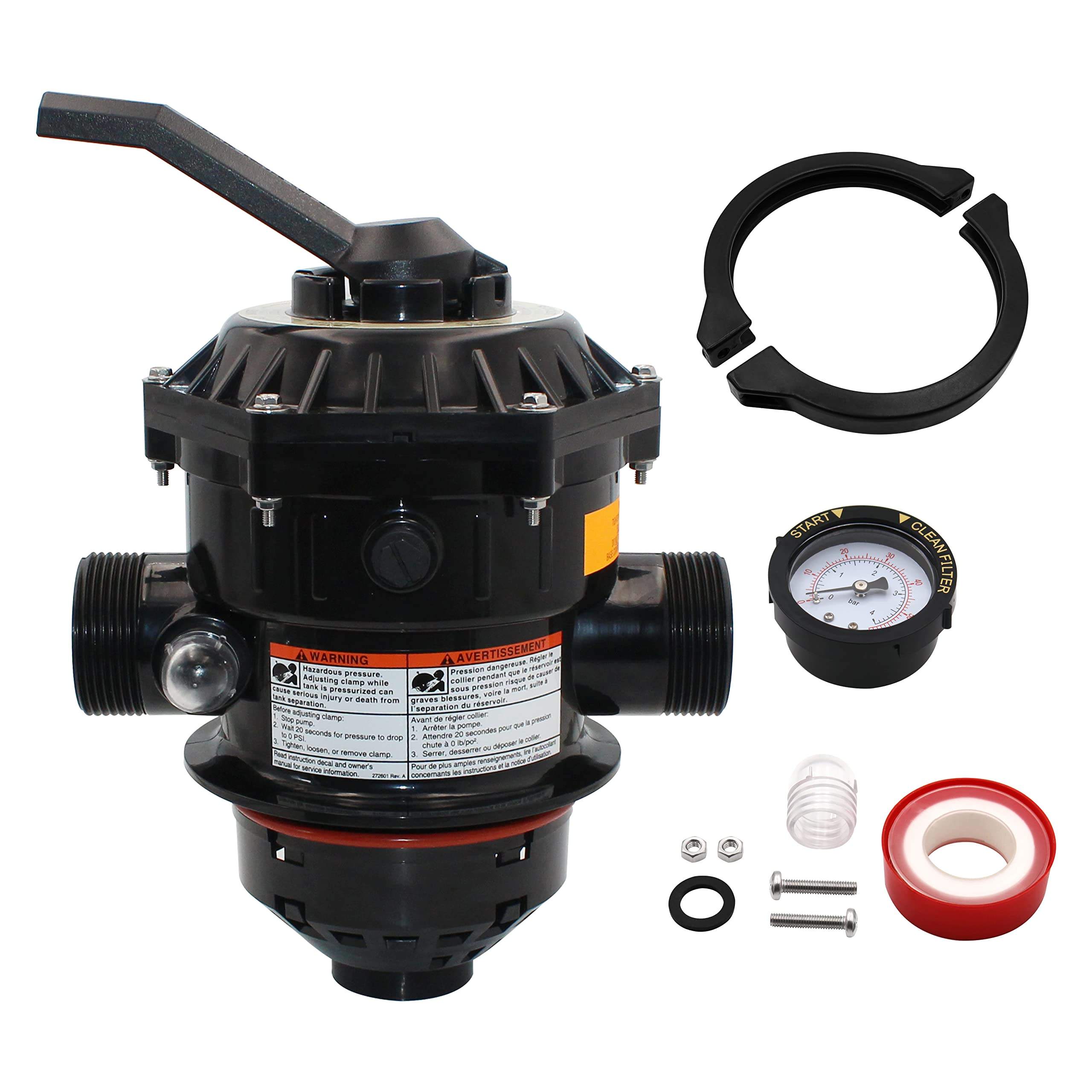 2 Inch 6-Way Manual Balance Transfer Valve