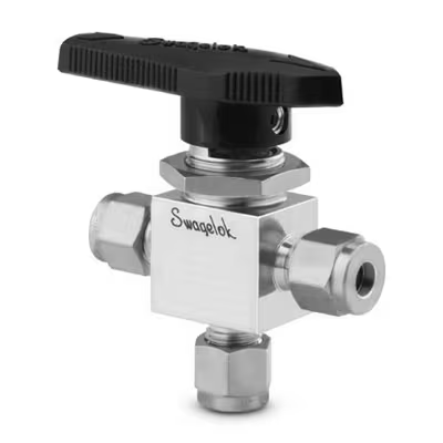 3 Piece Block Valve 1 1/2 Inch Female NPT