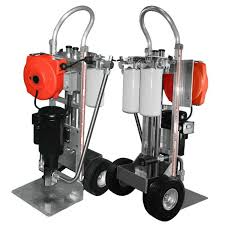 Turbine Lube Oil Filter Cart with Particle Counter