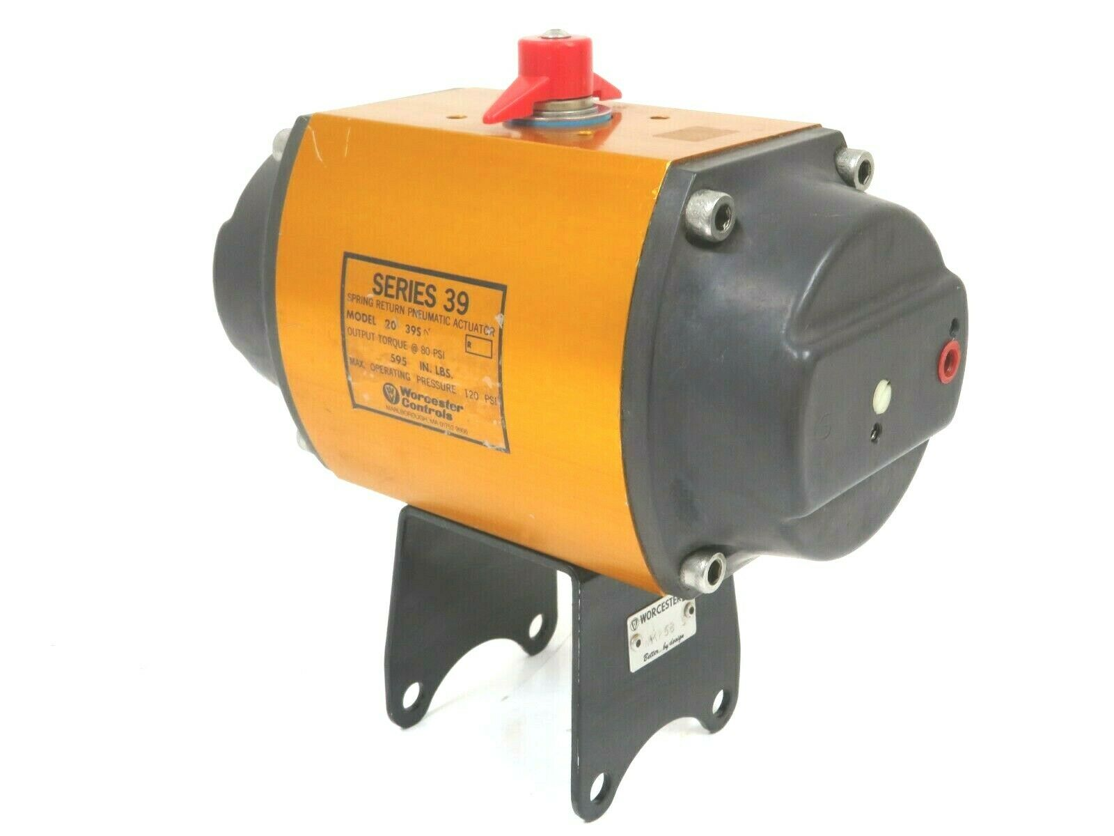 Series 39 actuator with spring return