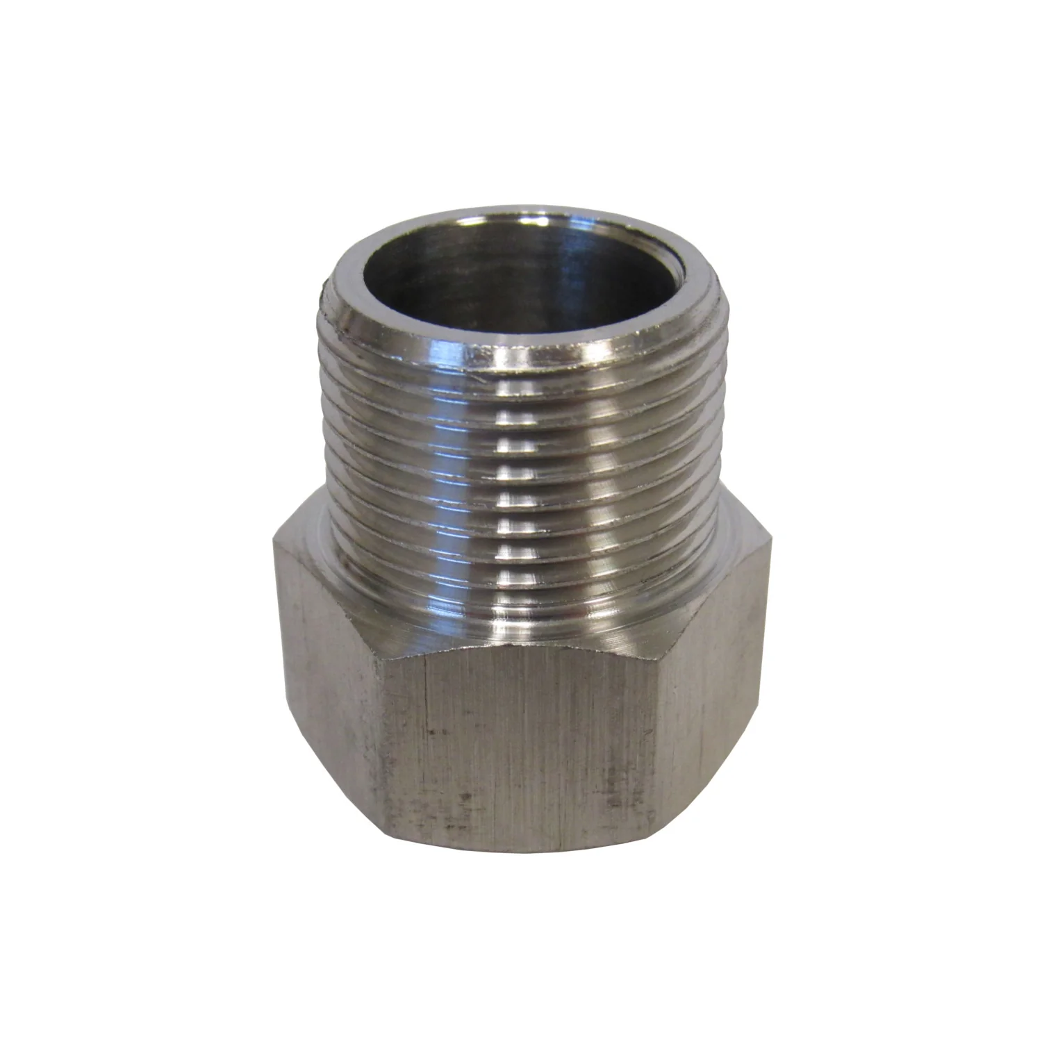 1 Inch Male Tube to 1/2 Inch FNPT Adapter SS