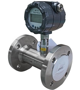 2 Inch 600LB Vortex Flowmeter and Converter Assembly