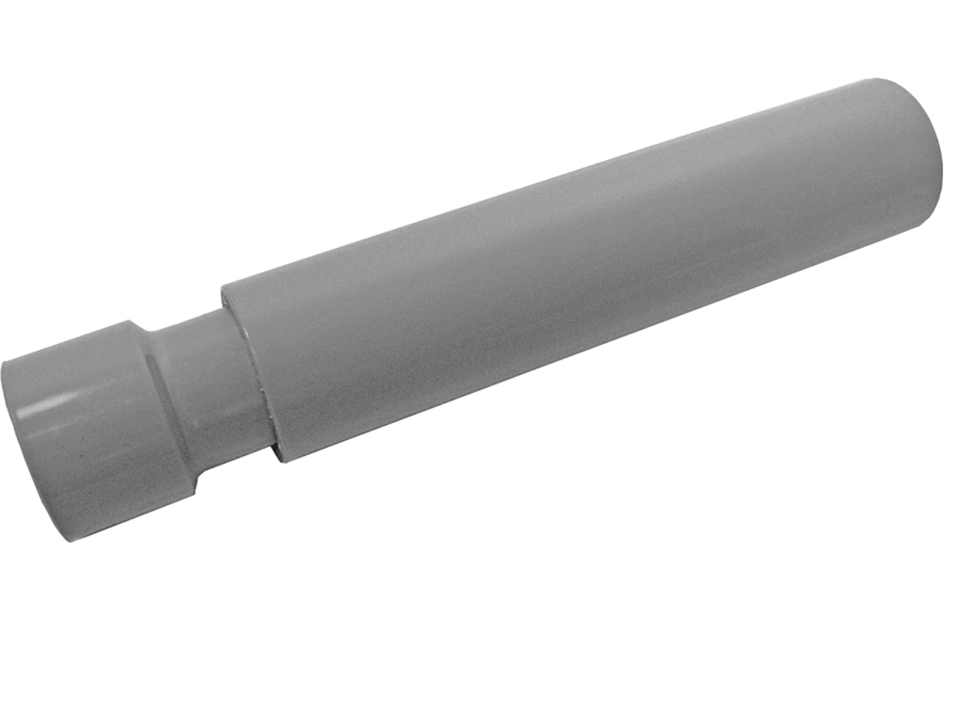 Two-piece expansion coupling for 1/2 inch PVC conduit