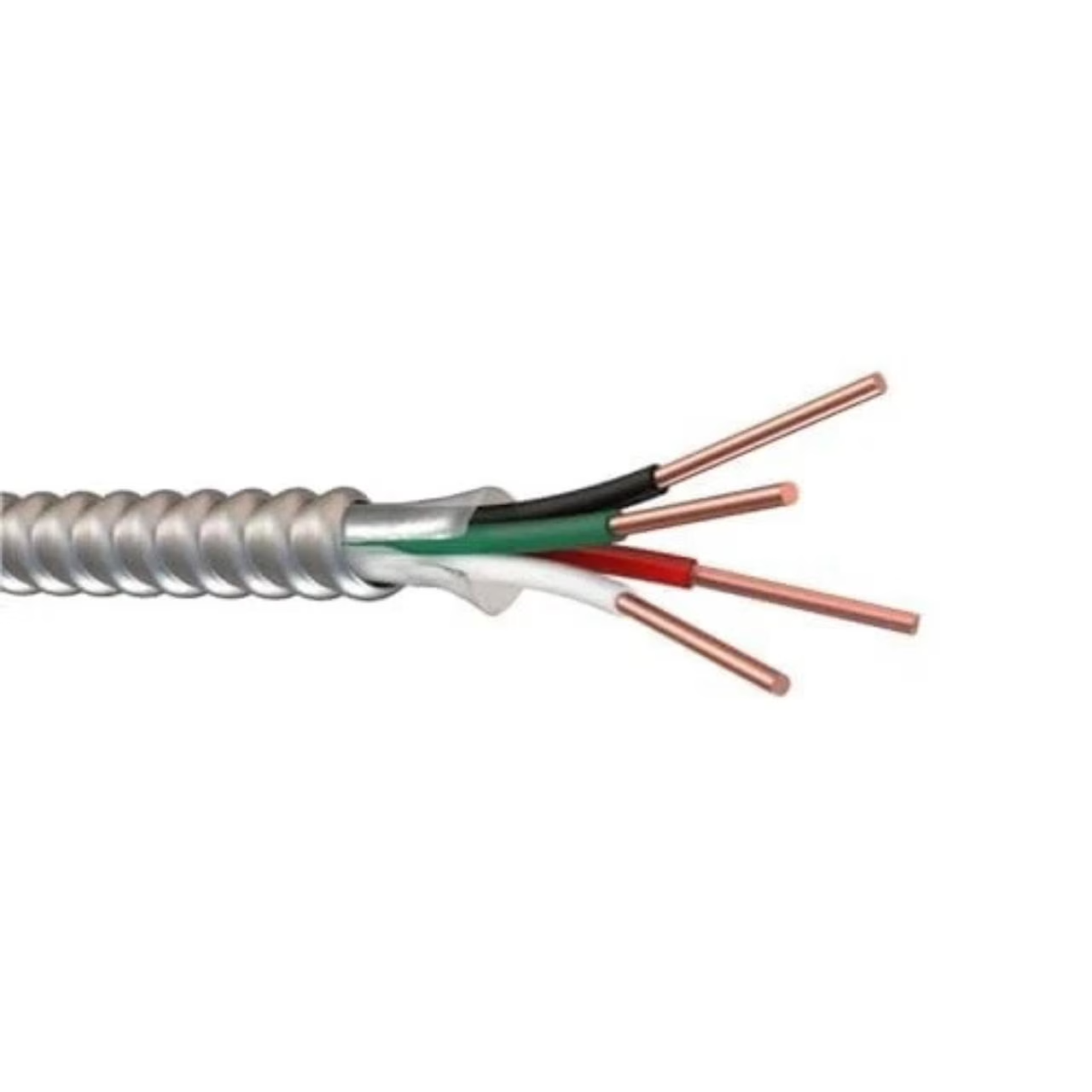 10 AWG AFC Cable Systems MC Lite metal clad armored cable