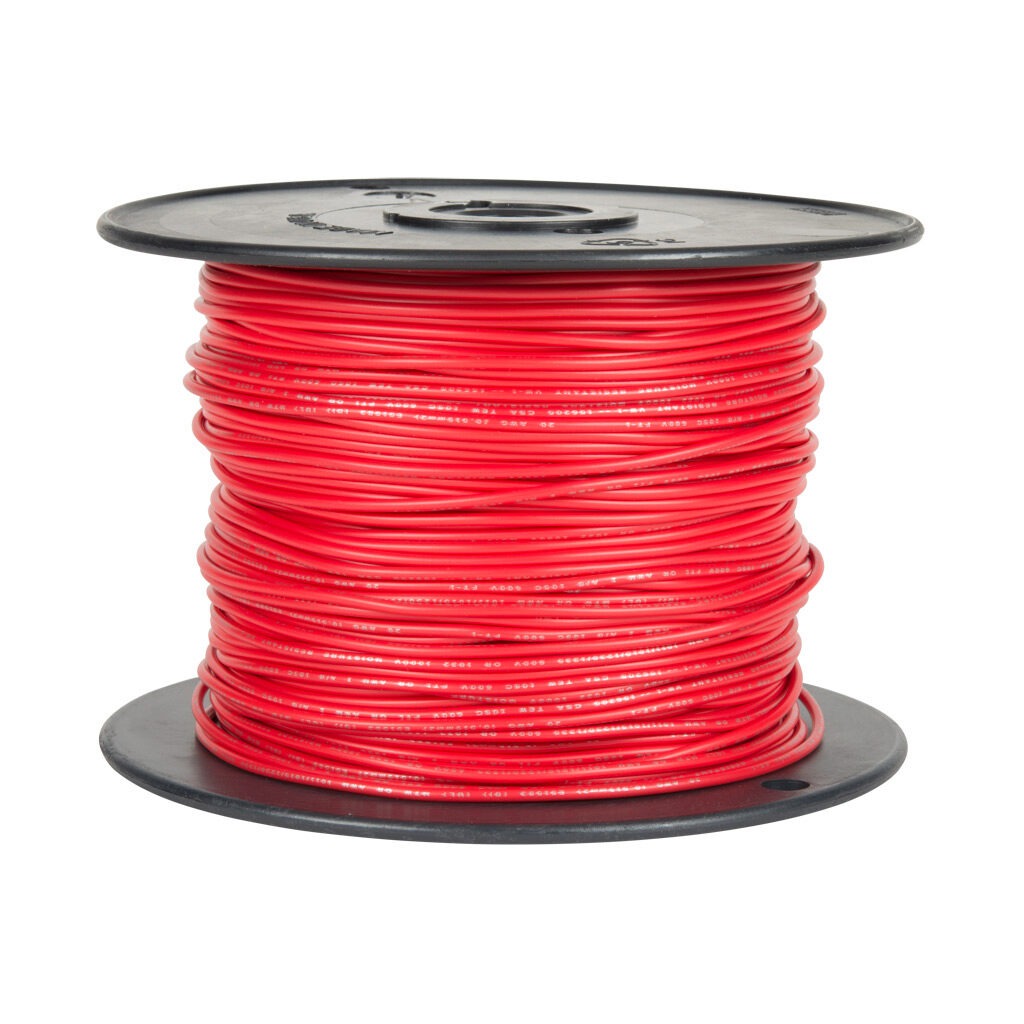Red Jacket 16 AWG machine tool wire