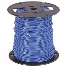 10 AWG Machine tool wire with blue jacket