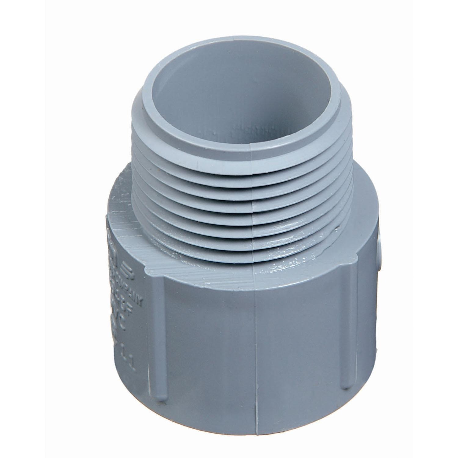 PVC non-metallic Male Terminal Adapter