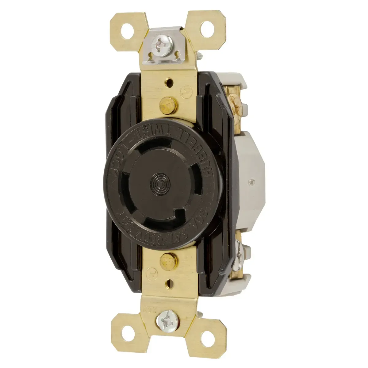 3-Phase Kellems Twist-Lock Locking Receptacle
