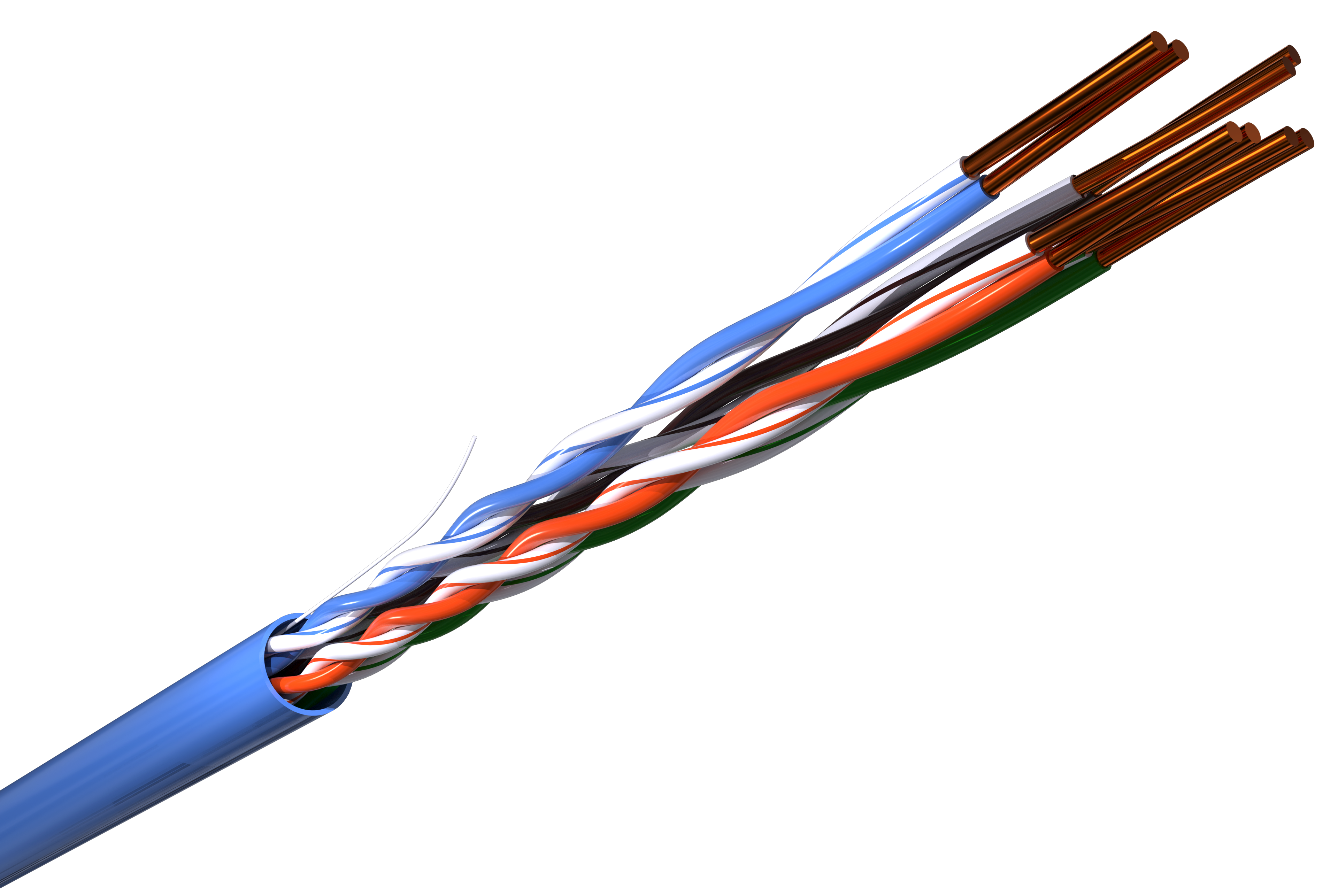 Plenum Rated Category 6 Cable