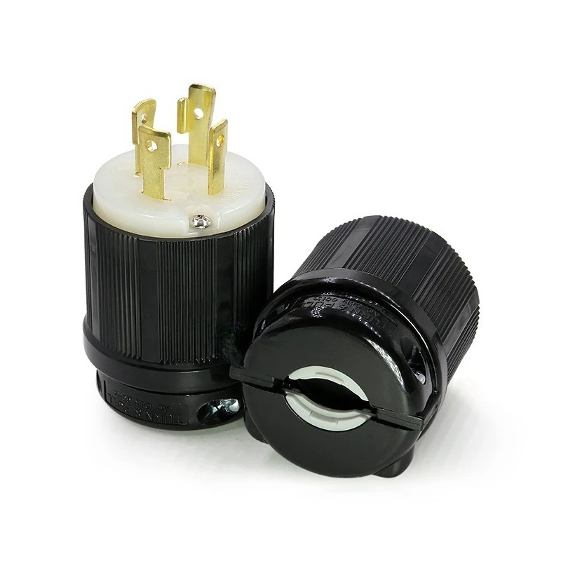 3-phase grounding locking plug