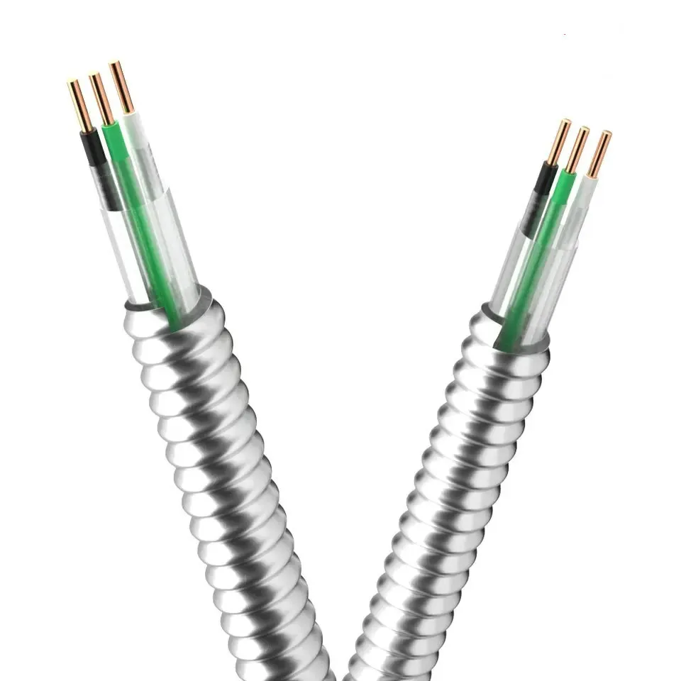 10/4 MC TUFF Interlocked Galvanized Steel Armor Cable