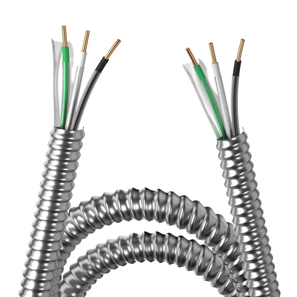 MC 12/4 MCTF Interlocked Galvanized Steel Armor Cable