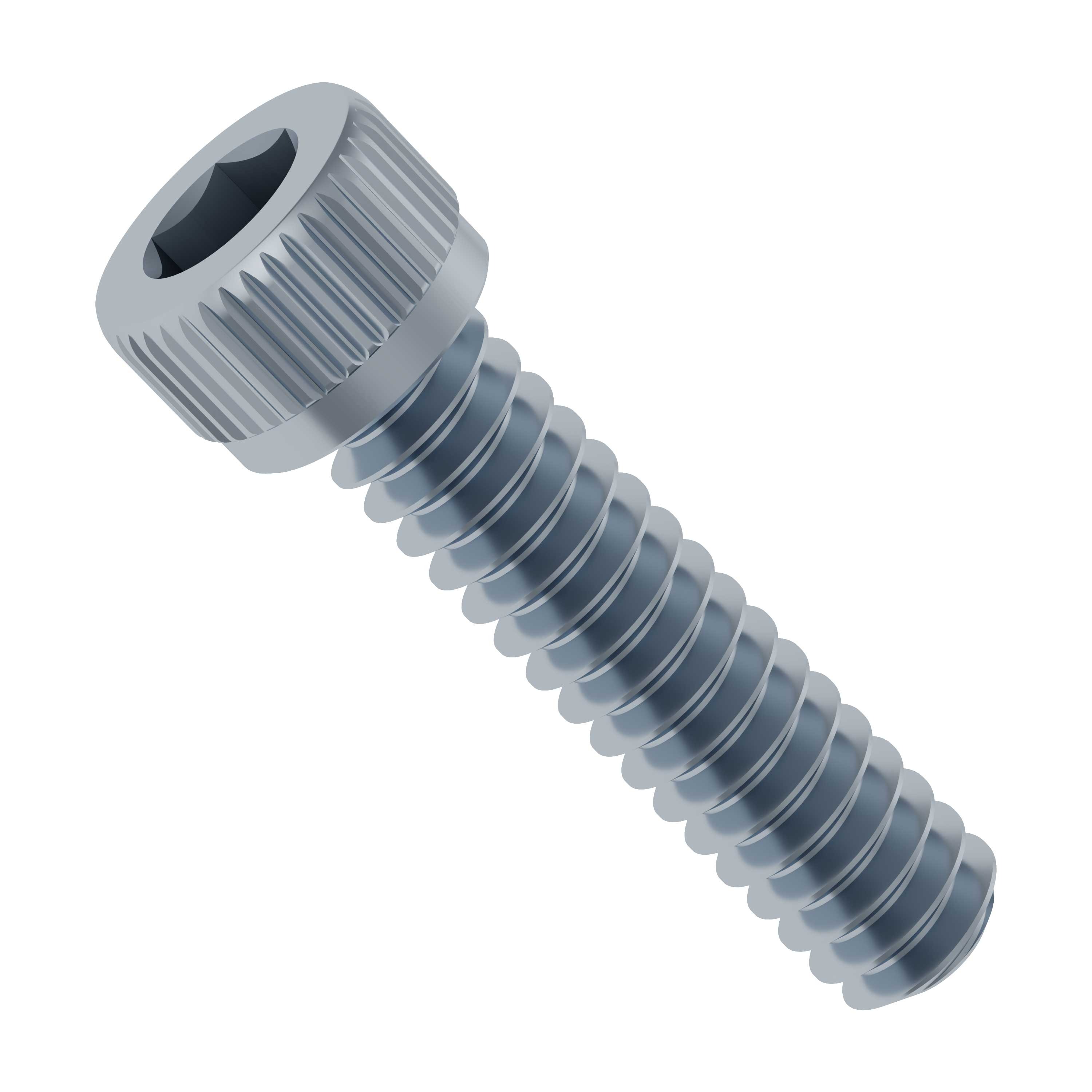16 TPI Zinc Material  Steel Cap Screw