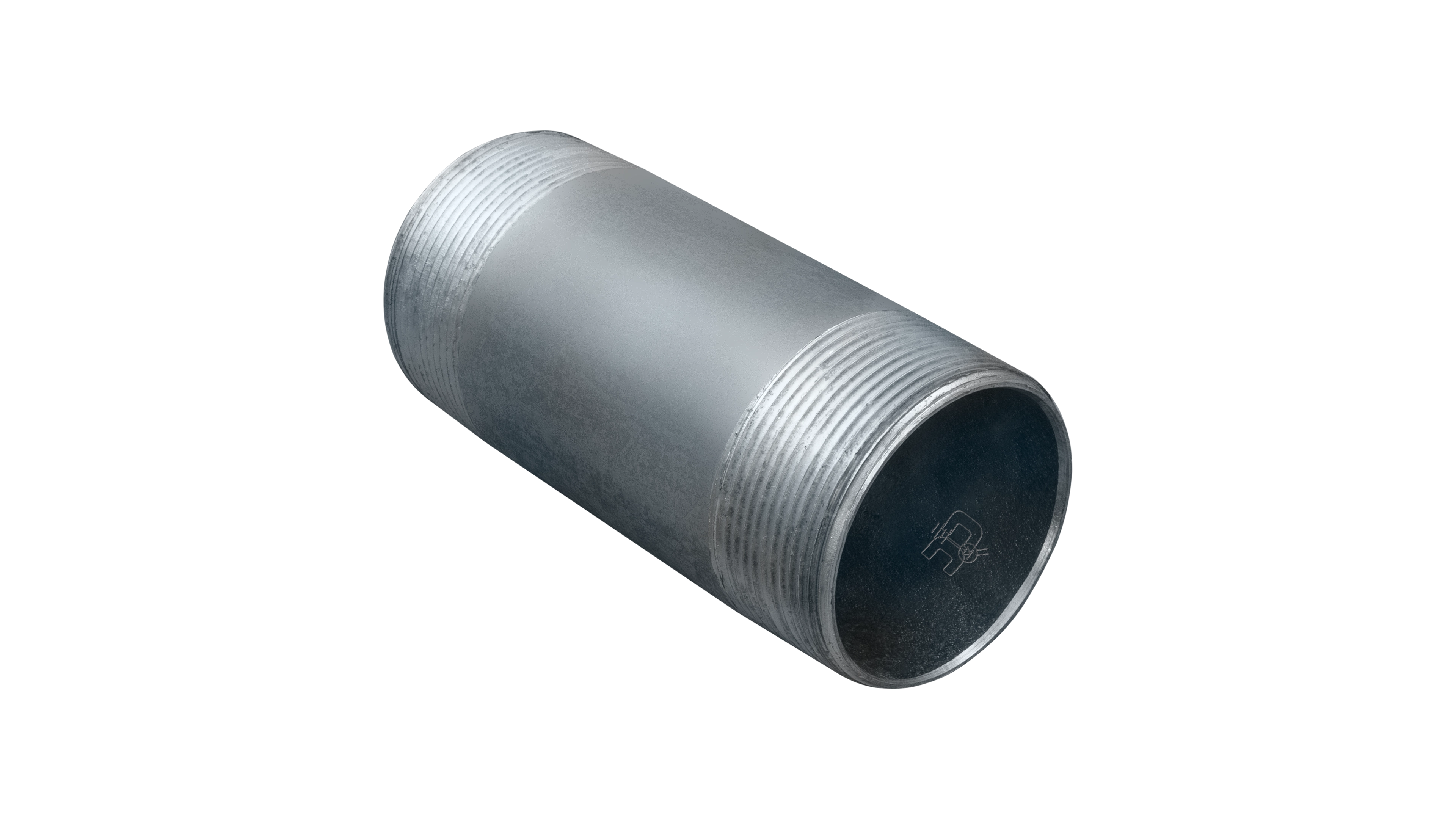 1 X 6 In Galvanized Conduit Nipple