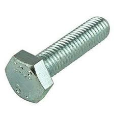 M6-1.0 X 25 8.8 Metric Zinc Finish Hex Head Cap Screw