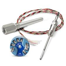 214C RTD Temperature Sensor 148 Transmitter and 114C Thermowell