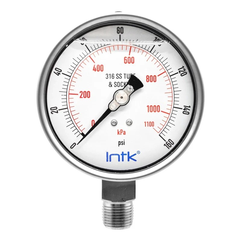 0 TO 160 PSI/KPA Pressure Gauge
