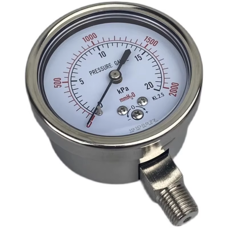 Pressure Gauge for Water Injection 0-2000PSI/KPA