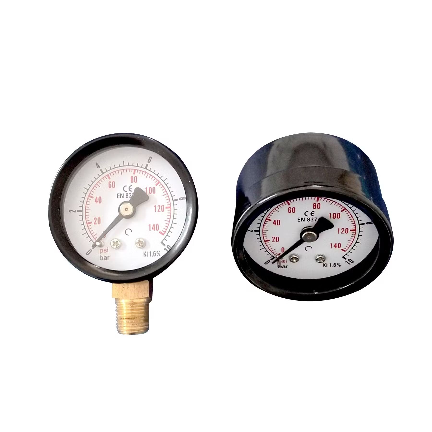 4 1/2 Inch Pressure Gauge 0-10BAR/0-140PSI