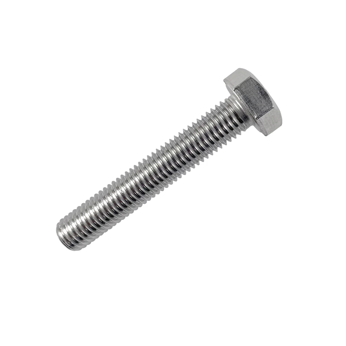 A4 Stainless Steel M12-1.75 x 30mm DIN 933 Hex Cap Screw