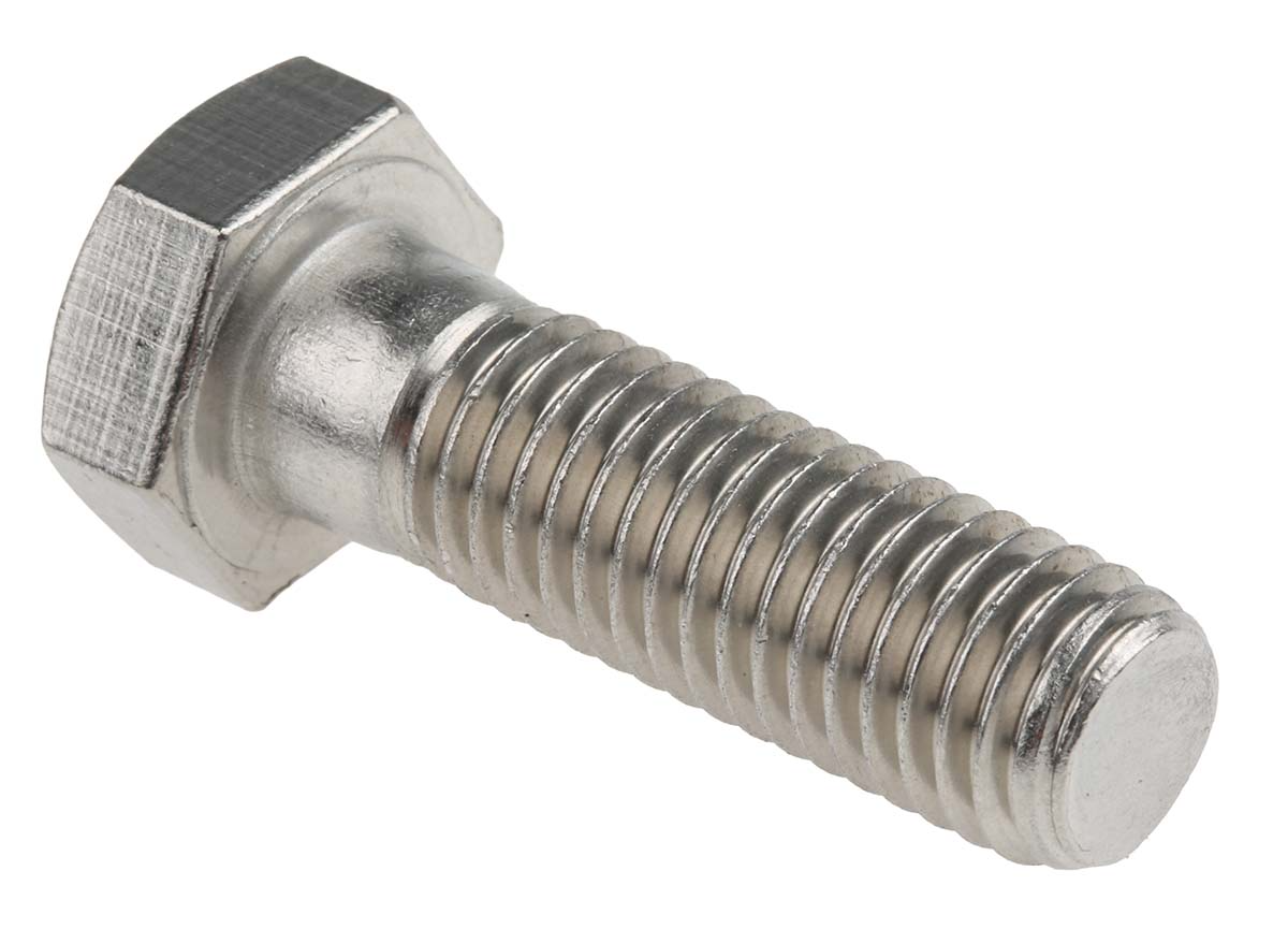 M12-1.75 x 40mm DIN 933 Hex Cap Screw