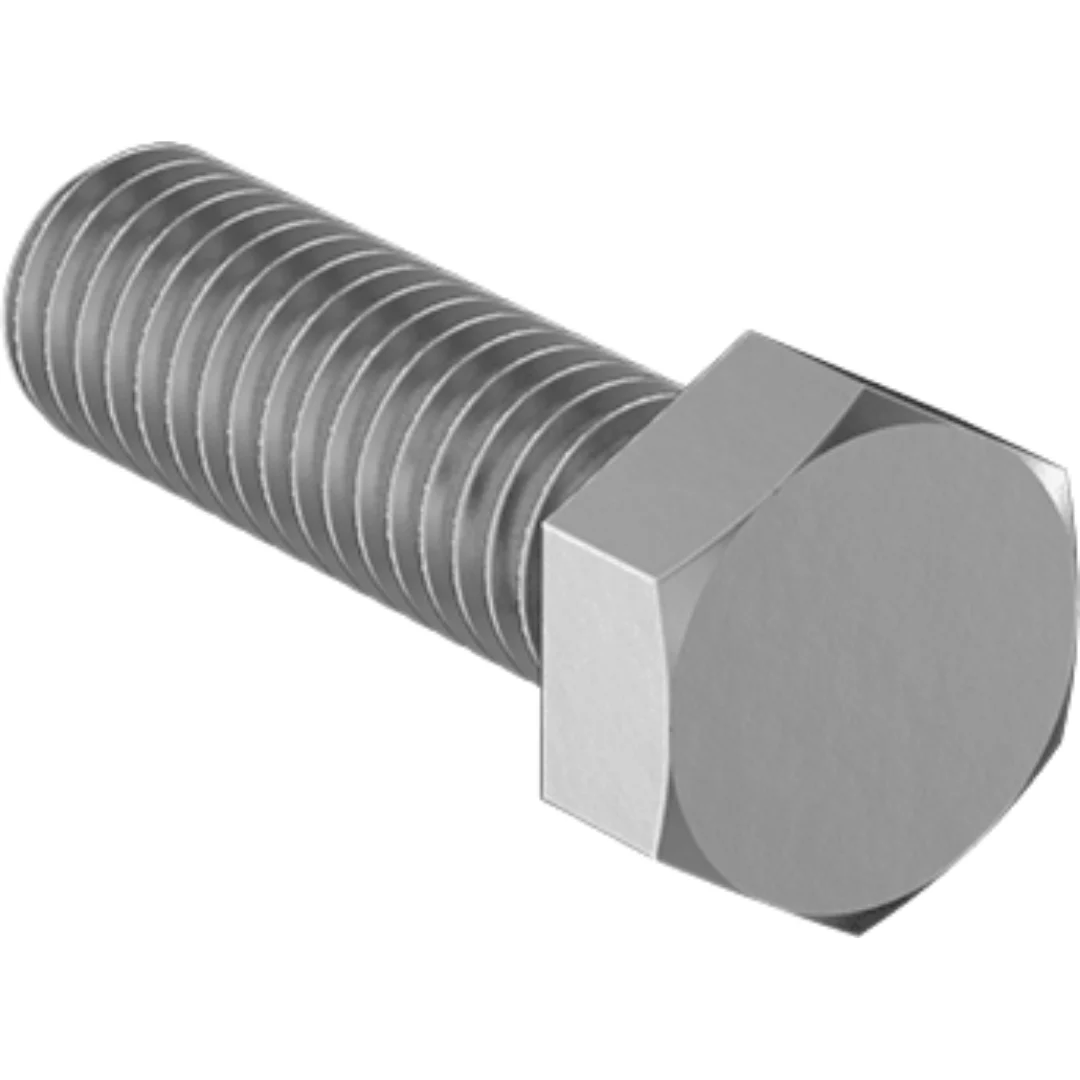 3/8"-16 x 1-1/4" 316 Stainless Steel Hex Cap Screw
