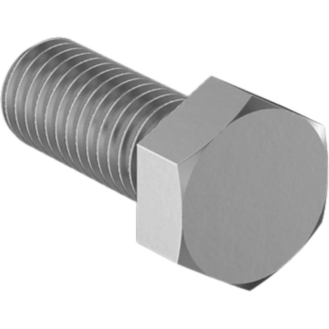 1/2"-13 X 1" 316 Stainless Steel Hex Cap Screw