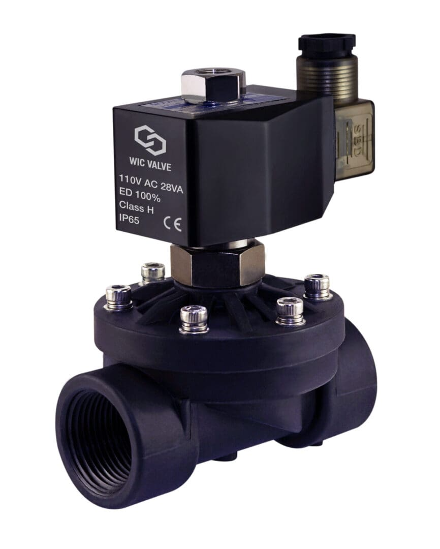 1 Inch 300LB RF Normally Open Electric Solenoid Valve