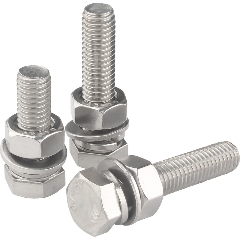 Heavy Hex Bolt & Nut Set (x4)