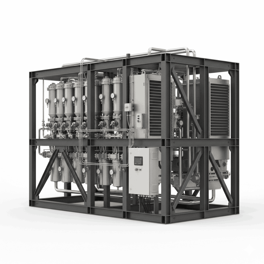 Pulse Air Filter System for LM6000 UG3 Generator